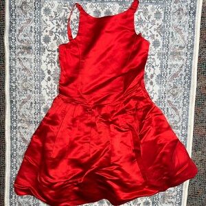 Ralph Lauren Red Spaghetti Strap Sundress for Prom